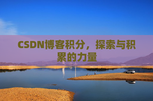 CSDN博客积分，探索与积累的力量